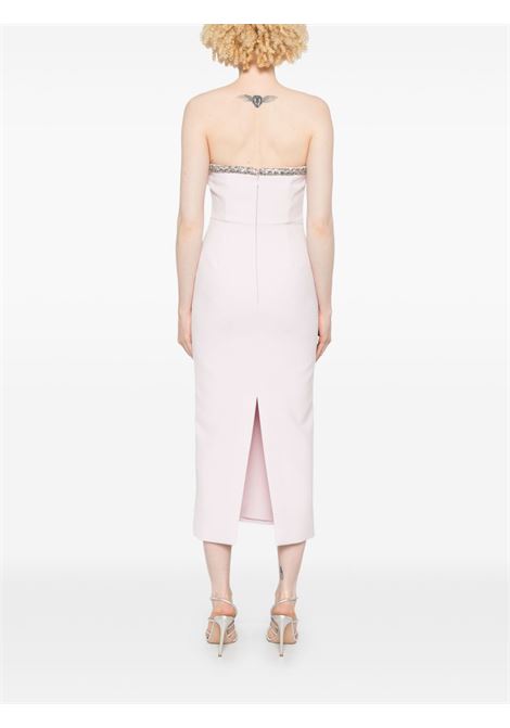 Abito midi con decorazione in rosa chiaro Roland Mouret - donna ROLAND MOURET | RMSS25118MCPLP